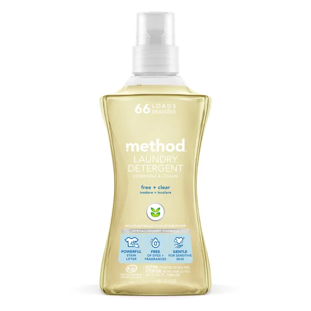 【method 美則】四倍智慧濃縮香水洗衣精(1580ml X4)