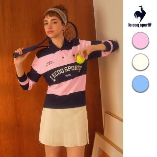 【LE COQ SPORTIF 公雞】長袖POLO衫 男女款 3色 LWW23242
