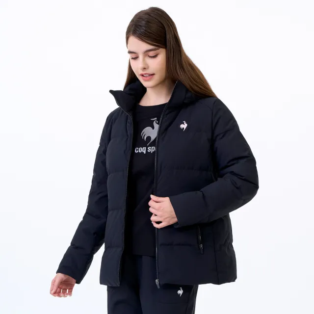 【LE COQ SPORTIF 公雞】防潑水羽絨外套 男女款 3色 LWW61093_LWW62093