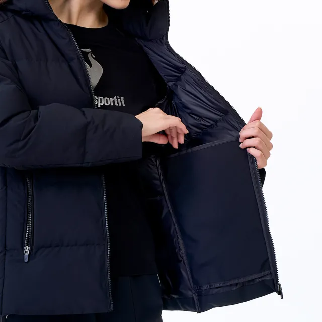 【LE COQ SPORTIF 公雞】防潑水羽絨外套 男女款 3色 LWW61093_LWW62093