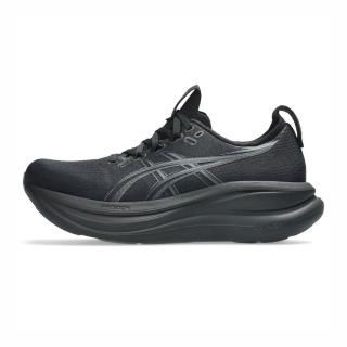 【asics 亞瑟士】GEL-Nimbus 28 D 女 慢跑鞋 寬楦 跑鞋 路跑 黑(1012B917-001)