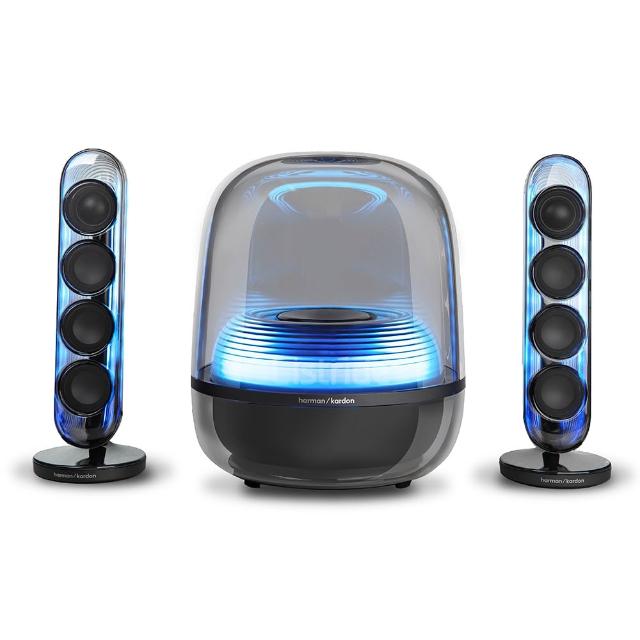【Harman Kardon】藍牙喇叭 SoundSticks 5 水母喇叭 五代 2.1聲道 透黑(上網登錄保固兩年)