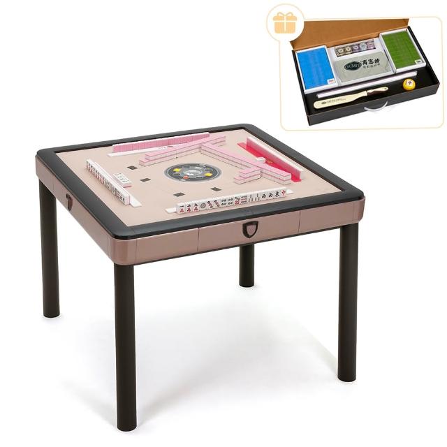 【商密特】T350 二代 過山 電動麻將桌 櫻花少女心系列(餐桌款 櫻花湘妃粉)