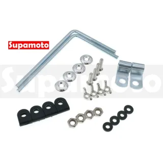 【Supamoto】通用擋風鏡—F(燻黑/透明/風鏡/速可達/復古/CB350/SUI/4MICA/大樂/JEGO/機車改裝)