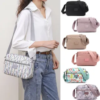 【ARION】輕巧防潑水多隔層斜背/肩背尼龍材質隨身包(防水包 多款可選)