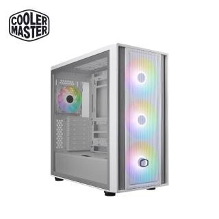 【Cooler Master 酷碼】MasterBox 600 電腦機殼 MB600-WGNN-S00(白色)