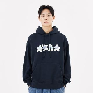 【Mark Gonzales】男女同款 SHMOO 同學會帽T - 深藍色