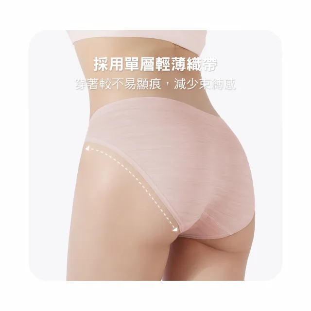 【MarCella 瑪榭】7件組-MIT無縫抗菌內褲-花紗中低腰(女內褲/抗菌內褲/無縫內褲)