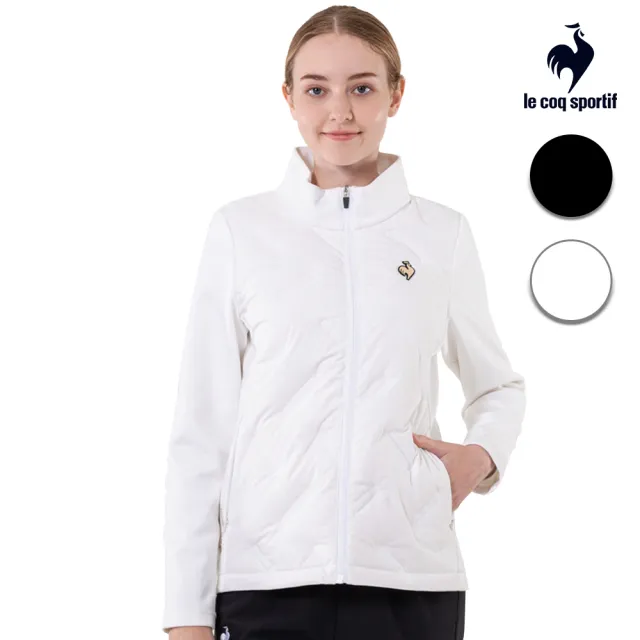 【LE COQ SPORTIF 公雞】休閒經典羽絨外套 男女款-2色-LWU61393_LWU62393