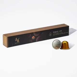 【湛盧咖啡】中焙/深焙．哥倫比亞．精品咖啡膠囊．10顆x1盒(強度6；適用於Nespresso Original膠囊咖啡機)