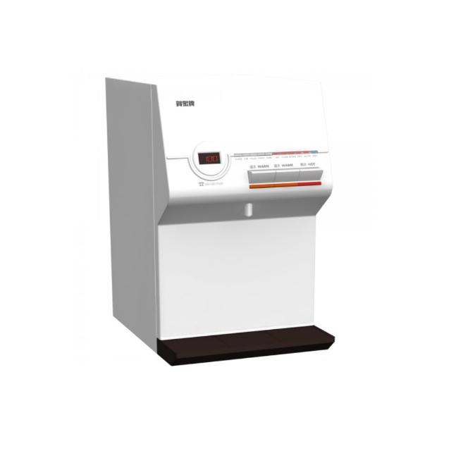 【賀眾牌】桌上型溫熱純水飲水機UR-672BW-1(主機含濾芯/全濾芯NSF認證/RO逆滲透/飲水設備/原廠/基本安裝)