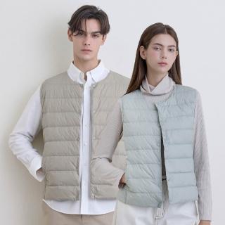 【GIORDANO 佐丹奴】男女裝輕薄羽絨背心 防潑水內刷毛長褲(多色任選)