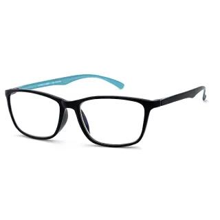 【SUNS】台灣製 大框經典雙色 濾藍光老花眼鏡 高硬度耐磨鏡片 配戴不暈眩