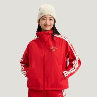 【adidas 愛迪達】CNY 連帽外套 女 KU8972