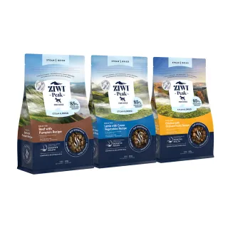 【ZIWI 巔峰】乾溼雙享組合 微蒸鮮肉狗糧800g兩包 + 鮮肉狗罐390g六罐(優惠組合 狗飼料 全齡犬 乾式熟成)