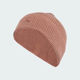 【adidas 愛迪達】Ev.ic Beanie 毛帽 保暖 橘 棕(JW7991)