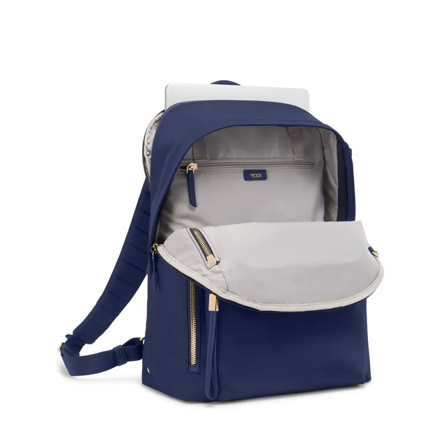 【TUMI】Voyageur Halsey 14 吋筆電都會休閒後背包 - 皇家藍 (TUMI 官方旗艦店)