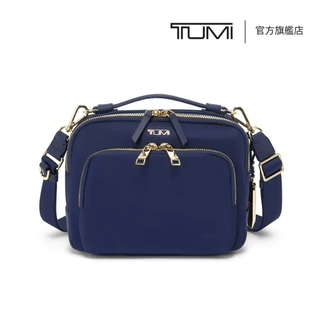 【TUMI】Voyageur Teghan 斜背包 - 皇家藍 (TUMI 官方旗艦店)