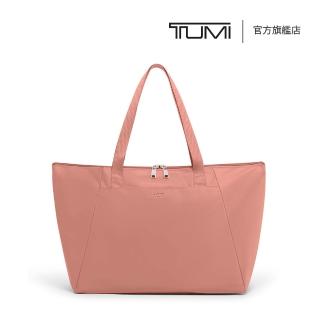 【TUMI】Voyageur Just In Case 中型輕便旅遊托特包 - 粉陶色(TUMI 官方旗艦店)