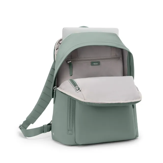 【TUMI】Voyageur Halsey 14 吋筆電都會休閒後背包 - 草本綠(TUMI 官方旗艦店)