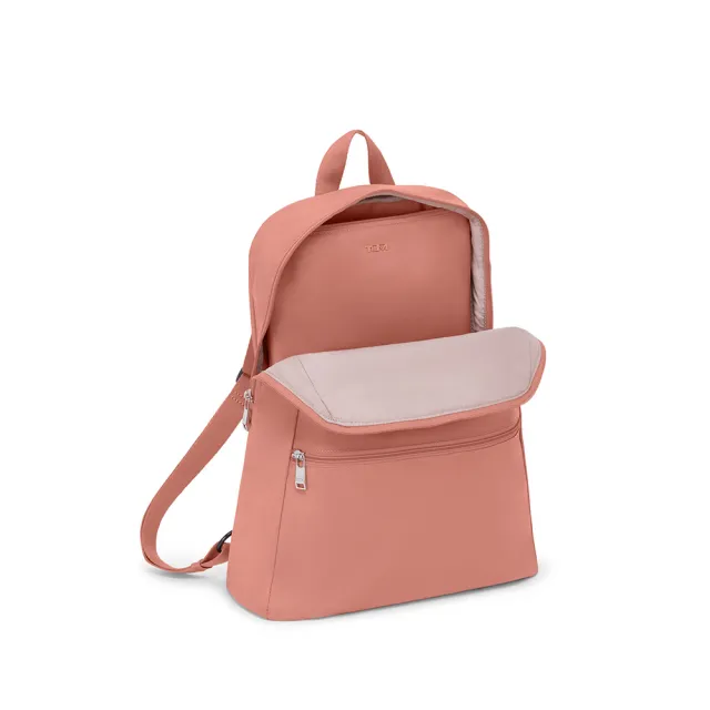 【TUMI】Voyageur Just In Case 輕便旅遊後背包 - 粉陶色(TUMI 官方旗艦店)