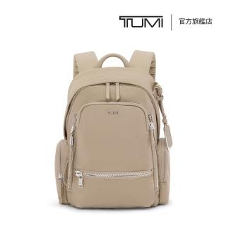 【TUMI】Voyageur Celina 中型都會休閒後背包 - 燕麥色(TUMI 官方旗艦店)