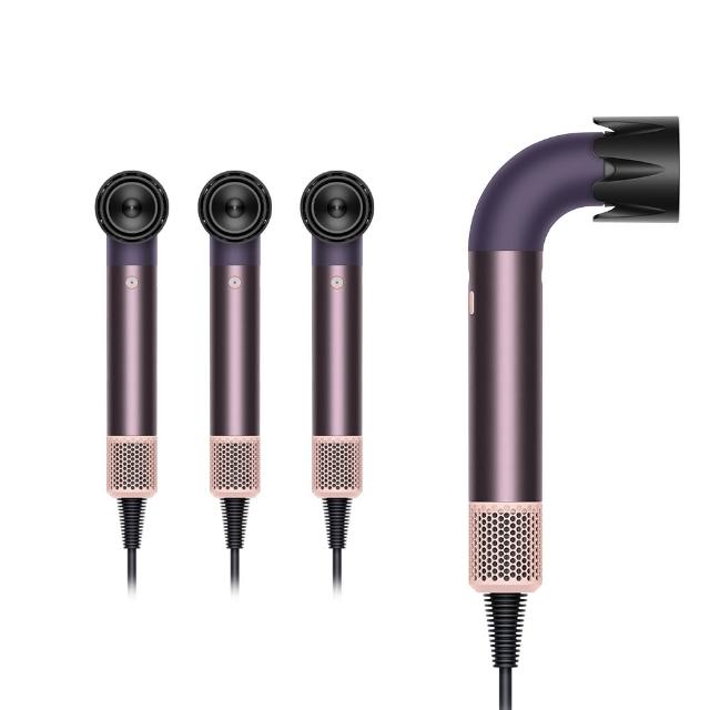 【dyson 戴森】HD17 Supersonic r 精準造型 輕量吹風機(雲霧紫) (3入超值組)