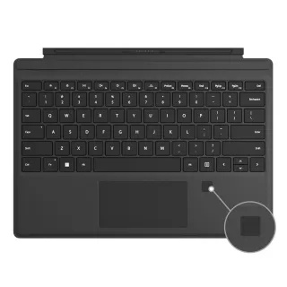 【Microsoft 微軟】A級福利品 Surface Pro 原廠實體鍵盤保護蓋(無筆槽/指紋解鎖/適用Pro3至Pro7)