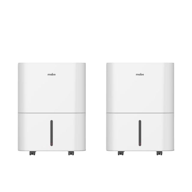 【Mabe 美寶】季節限定組21L側吹式強力高效除濕機兩件組(MDER50LW)