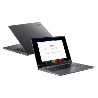 【Acer 宏碁】14吋 Ultra 5 商用AI輕薄筆電-灰(TravelMate/TMX414-51-55QN/Ultra 5-228V/32G/1T/W11P)