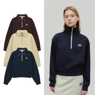 【MARITHE FRANCOIS GIRBAUD】官方旗艦 女款經典半拉鍊棉質上衣(多款任選)