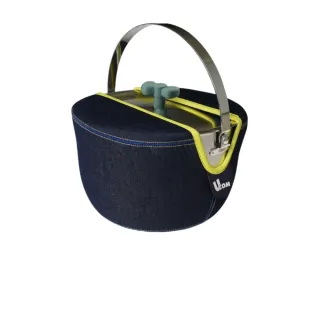 【瑞康屋UCOM】牛仔系列 316防溢提鍋22CM(4.3L 附提袋)