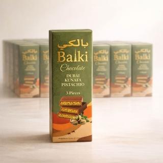 寶淇杜拜含餡3片入巧克力(超商爆款、杜拜巧克力、開心果)