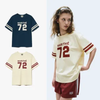 【MARITHE FRANCOIS GIRBAUD】官方旗艦 復古風美式足球TEE(多款任選)