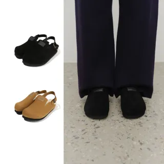 【MARITHE FRANCOIS GIRBAUD】官方旗艦 高允貞同款麂皮帶扣穆勒拖鞋(多款任選)