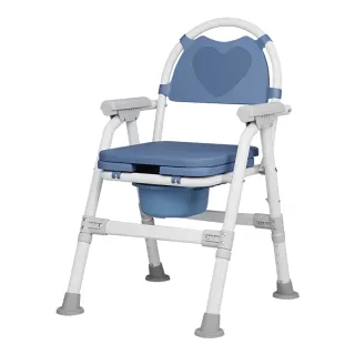 SUNHO三禾 折疊坐便器 老人坐廁椅 碳鋼框架坐便椅 免安裝馬桶廁所 移動便盆 便攜式大便凳 高度可調