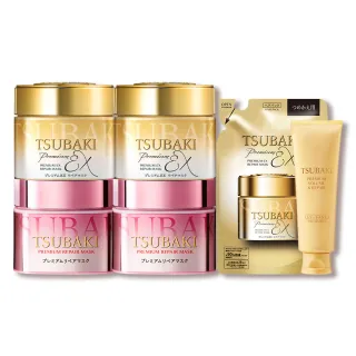 【TSUBAKI 思波綺】金耀瞬護髮膜4入組(金色版/粉嫩版)