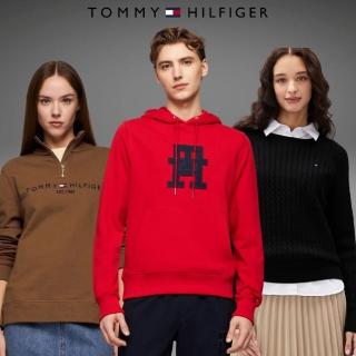 【TOMMY HILFIGER】官方旗艦館 精選全男款 品牌夾克 帽T 毛衣 多款任選(夾克 帽T 毛衣)