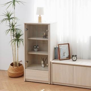 【完美主義】洛森2尺 三層玻璃展示櫃 電視邊櫃(玩具櫃 公仔櫃 玻璃櫃)
