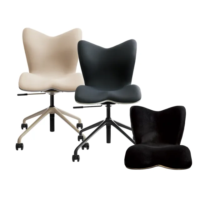 Style】Chair PM 健康護脊座椅雲感款(餐椅/工作椅/休閒椅) - momo購物