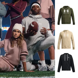 【UNDER ARMOUR】UA Rival 連帽外套/帽T 連帽外套 男女款(多款任選)