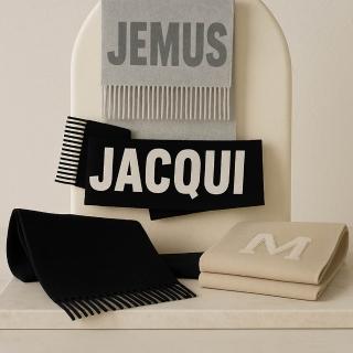 【JACQUEMUS】JACQUEMUS x MaxMara x MOSCHINO 羊毛 羊絨 圍巾-僅此一檔 多款可選