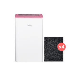 【only】2年耗材組-新1級高CP款5-7坪除濕機OH05-Y37加強乾衣(贈原廠濾網×4可用2年)