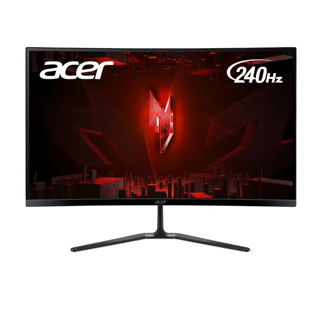 【Acer 宏碁】ED270 Z 27型 FHD 16:9 280Hz曲面高刷新電競螢幕(可傾斜/內建喇叭/1ms/VA)