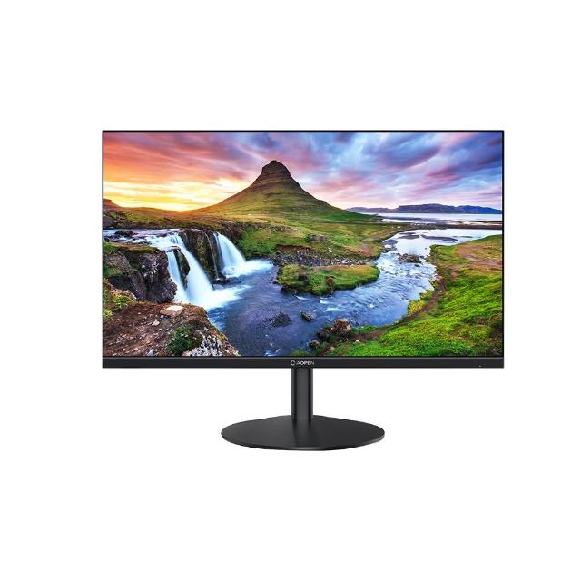 AOPEN 27SB3 AOPEN 27SB3 G0 27型顯示器採用FHD解析度與120Hz高重新整理率,搭配無邊框設計與IPS面板,提供廣視角與精準色彩表現。內建雙喇叭音響系統,帶來沉浸式音效體驗。具備零閃爍技術(FlickerlessTM)與1毫秒反應時間,確保畫面流暢無拖影。支援HDMI與VGA訊號輸入,並具備VESA壁掛功能,適合多種使用場景。