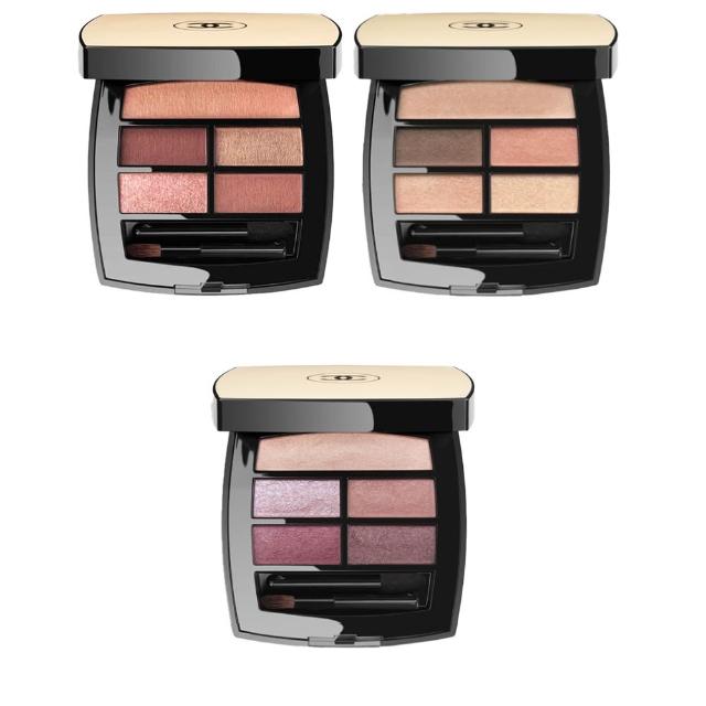 【CHANEL 香奈兒】時尚裸光立體眼彩盤(多款任選 國際航空版)