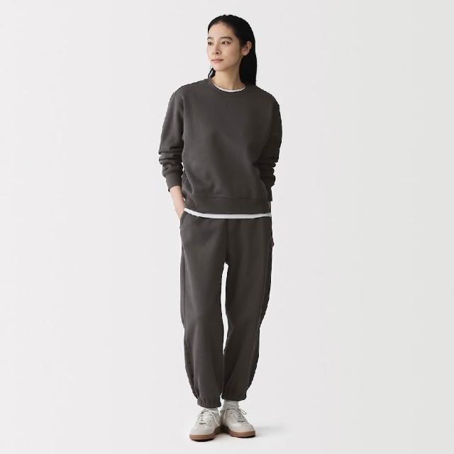 【MUJI 無印良品】女裏毛褲(柔白/灰色/深灰/黑色)
