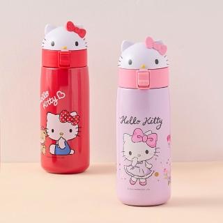 【HELLO KITTY】型彈跳保溫杯第二代600ml-兩色可選 KT-T600A