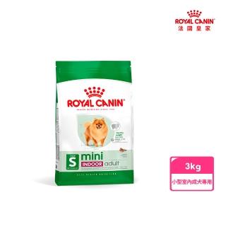 【ROYAL 法國皇家】小型室內成犬專用飼料 MNINA 3KG(小顆粒 狗乾糧 狗飼料 減少便臭)