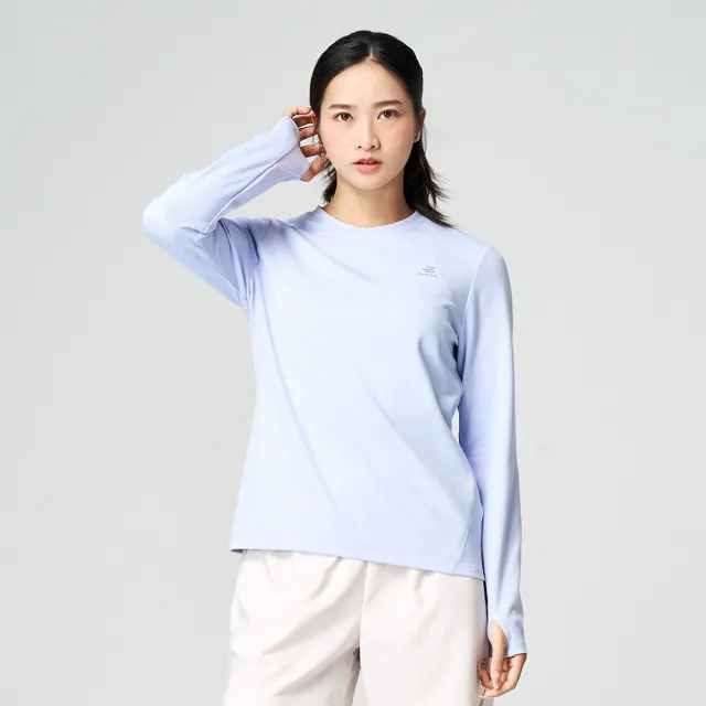 【BATIS 巴帝斯】女舒適吸排速乾長T - 兩色 - 25AW
